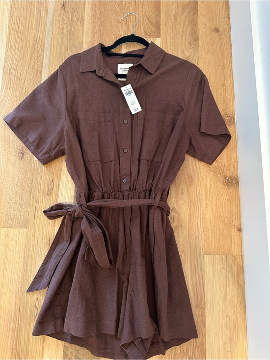 Abercrombie & Fitch Pants - NEW WITH TAGS Abercrombie & Fitch Brown Romper
